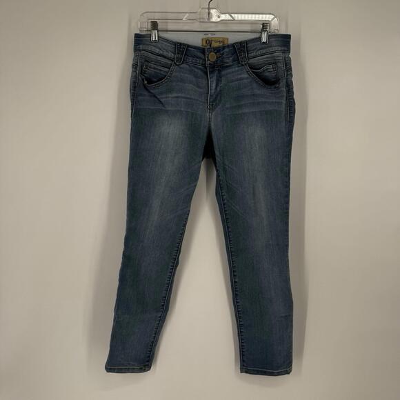 Democracy jeans womens 8 ab solution mid rise skinny stretch casual fall - Picture 1 of 5